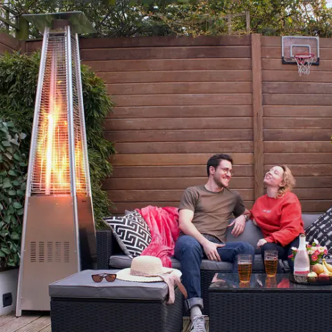 Pyramid Gas Heater