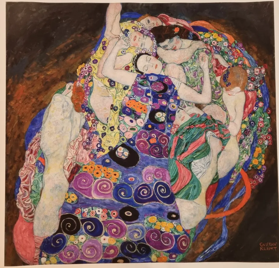 Gustav Klimt Limited Edition "The Maiden" (5ft x 5ft)