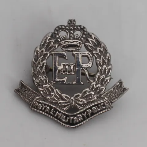 Royal Military Police Pin Badge WhiteMetal