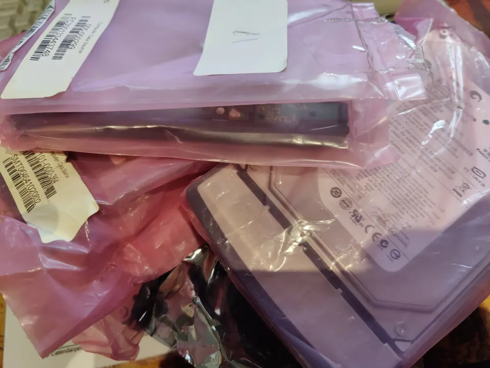 5 x Hard disk drives