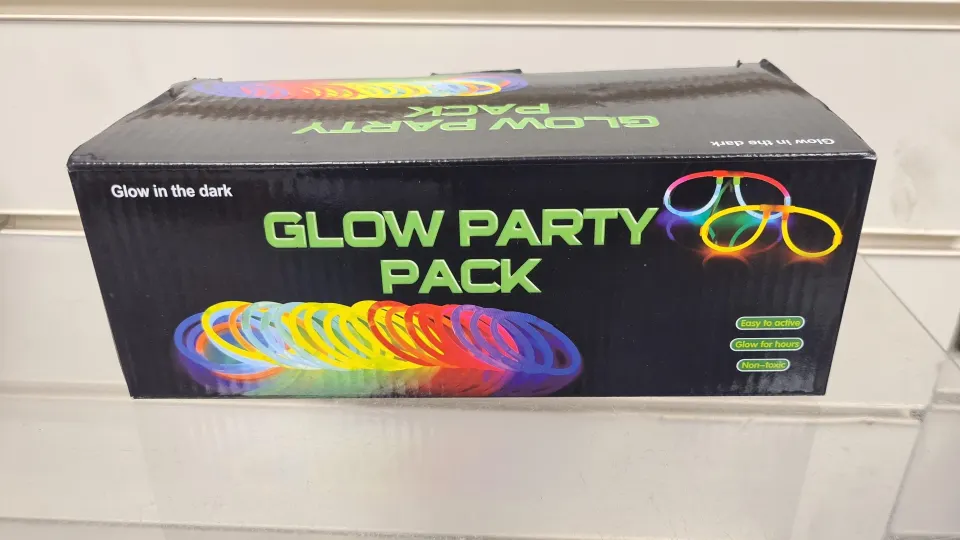 500pcs Brand New Glow Stick Party Box - 500pcs In Lot - RRP £7.100