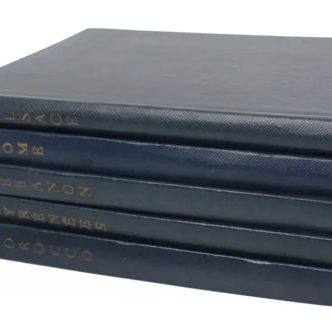 5 Volumes Les Albums Des Guides Bleus 1950's