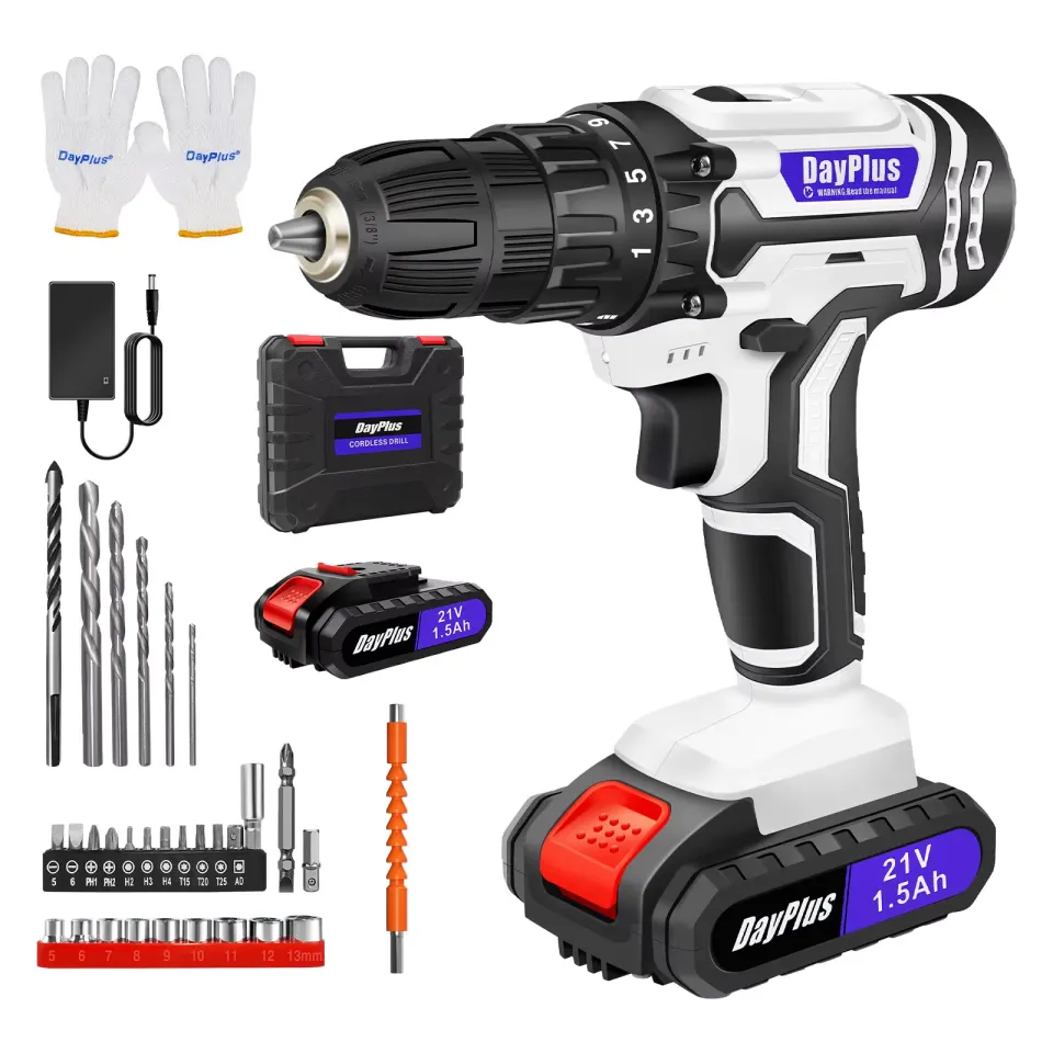 21V Cordless Electric Drill Driver – Powerful, Versatile & Built for Performance!
