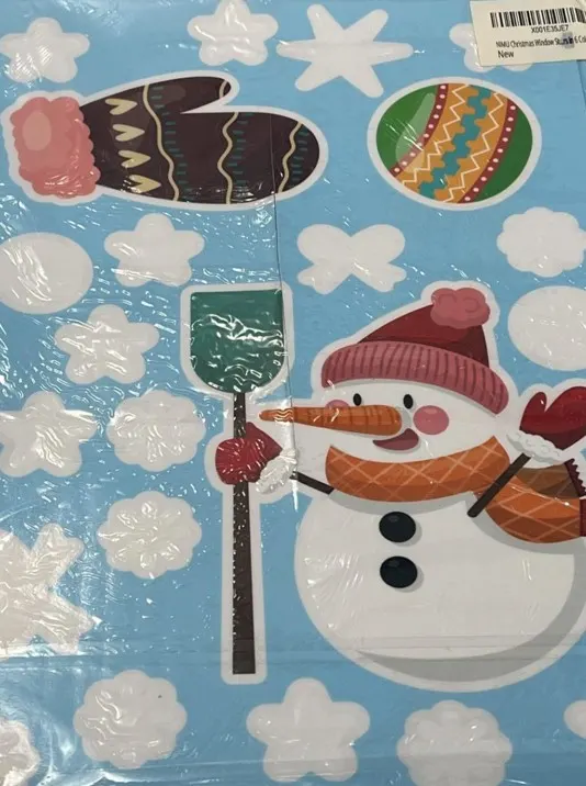 Christmas Window Stickers L30c