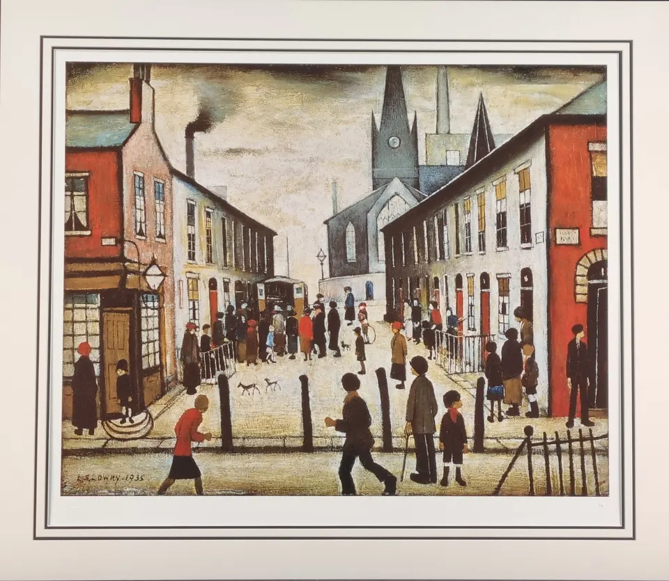 "The Fever Van" Limited Edition By L.S. Lowry.