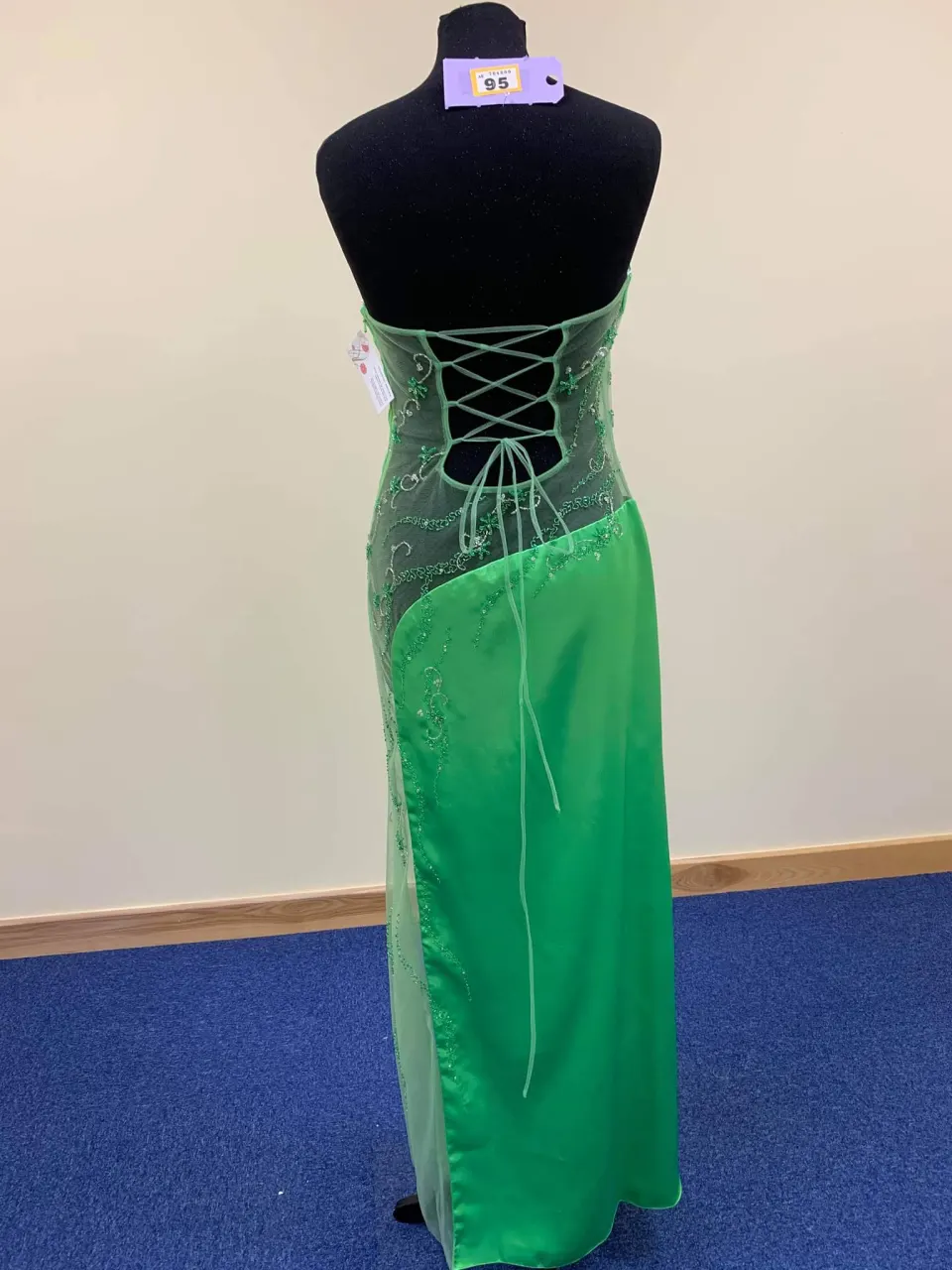 Green prom dress from Milano Formals RR £129