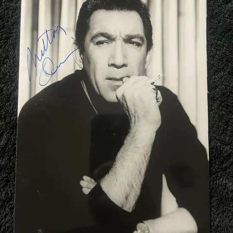 Anthony Quinn Signed