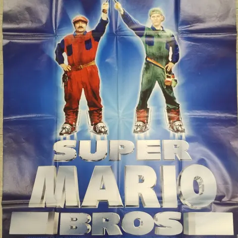 Super Mario Bros (1993) 3 Sheet Movie Film Poster, EMI