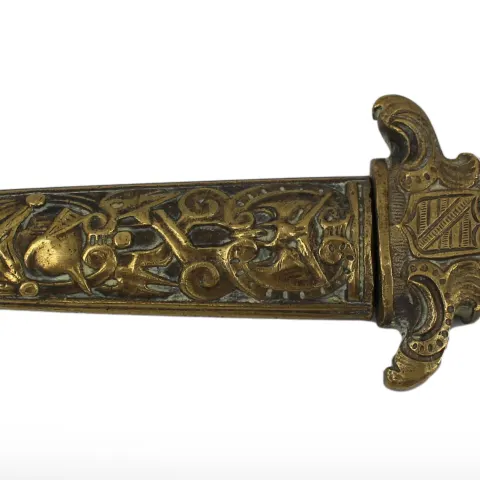 Brass Ceremonial Dagger