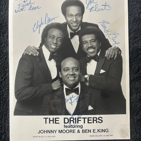 The Drifters Signed