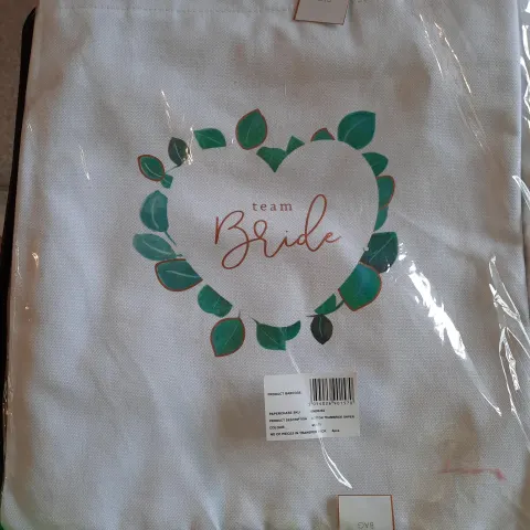Bride to be Wedding Tote Bags NEW Pack of 4