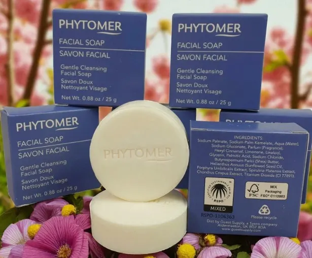 100 x 25g PHYTOMER Facial Soap Body Mini Bars L24c