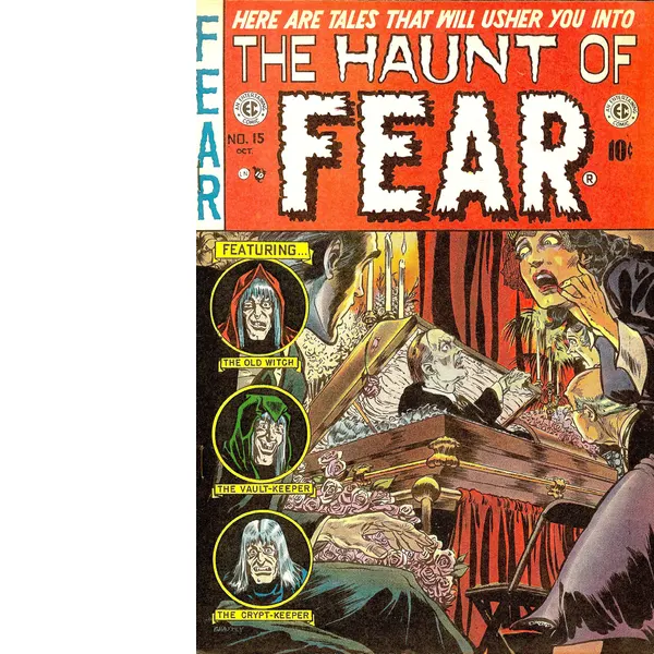 The Haunt of Fear 1940’s/50’s  Horror Cover Metal Wall Art-35