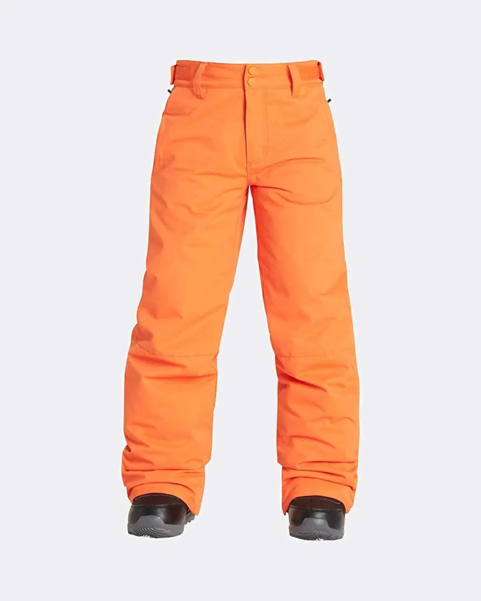 Billabong Childrens Ski Pants Orange