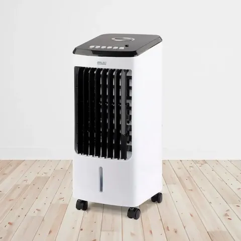 (71/Mez/P17)  RRP £80. Arlec 3.5Litre 3 In 1 Mobile Cooler. Cooler, Fan & Humidifier Unit. Large 27