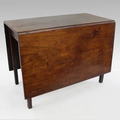 George III Oak Drop Leaf Dining Table