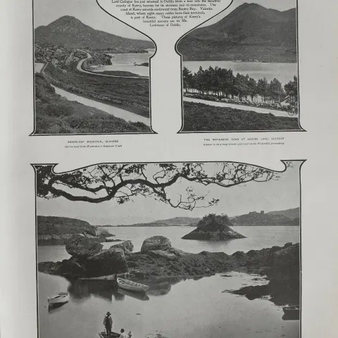 Tour South & West Ireland 1901 Antique Print