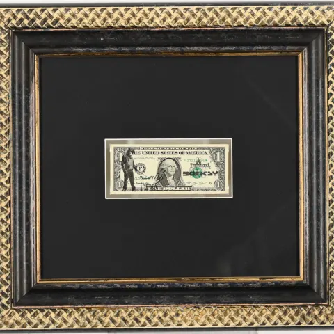 Banksy Dollar Bill
