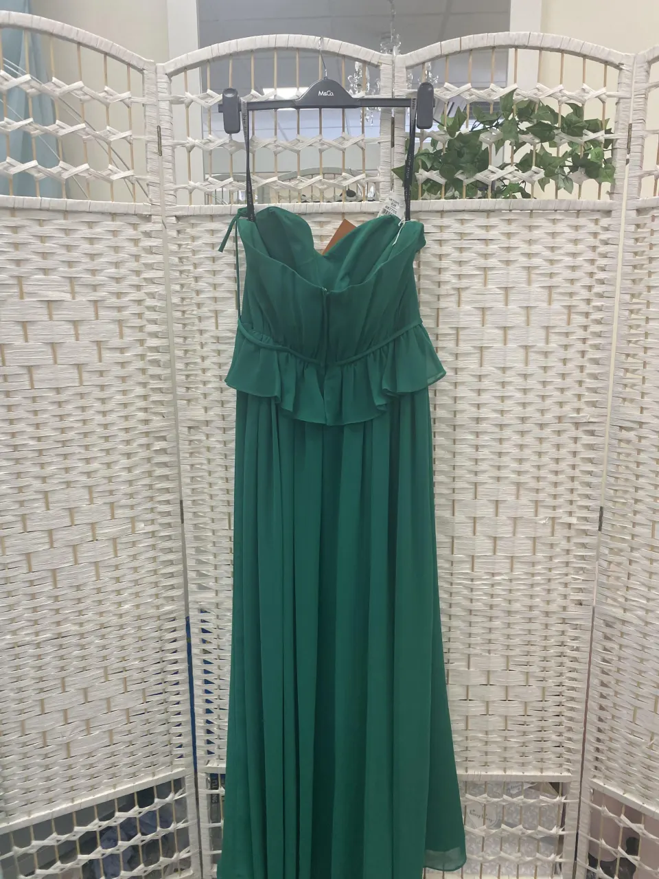 Alfred Angelo dress style 7297 Emerald chiffon size 16