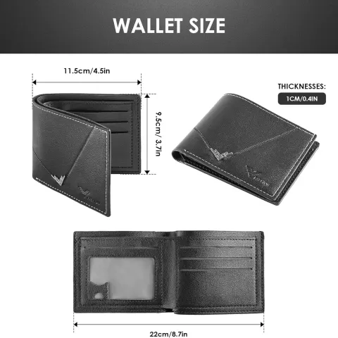 12 x Wallets with ID Window L12a