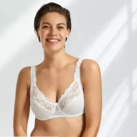 20 Naturana White Lace Bras Sizes 34 36 38