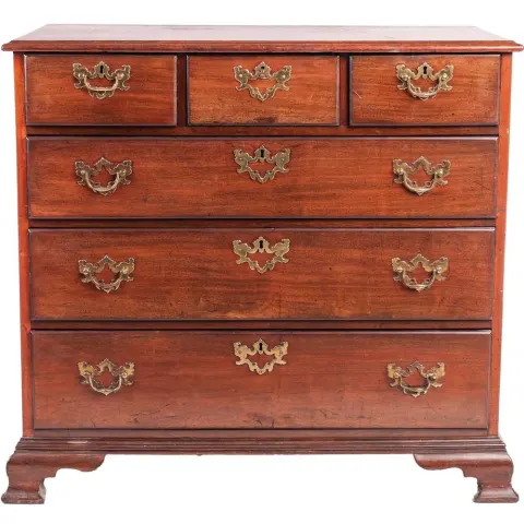 George III Mahogany Dumfries House Chest of Drawers