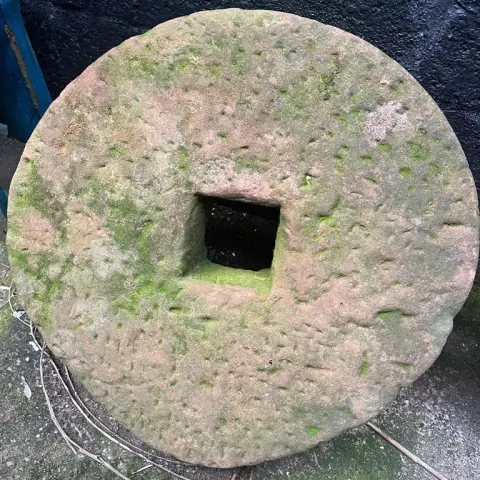 Antique Millstone Grindstone
