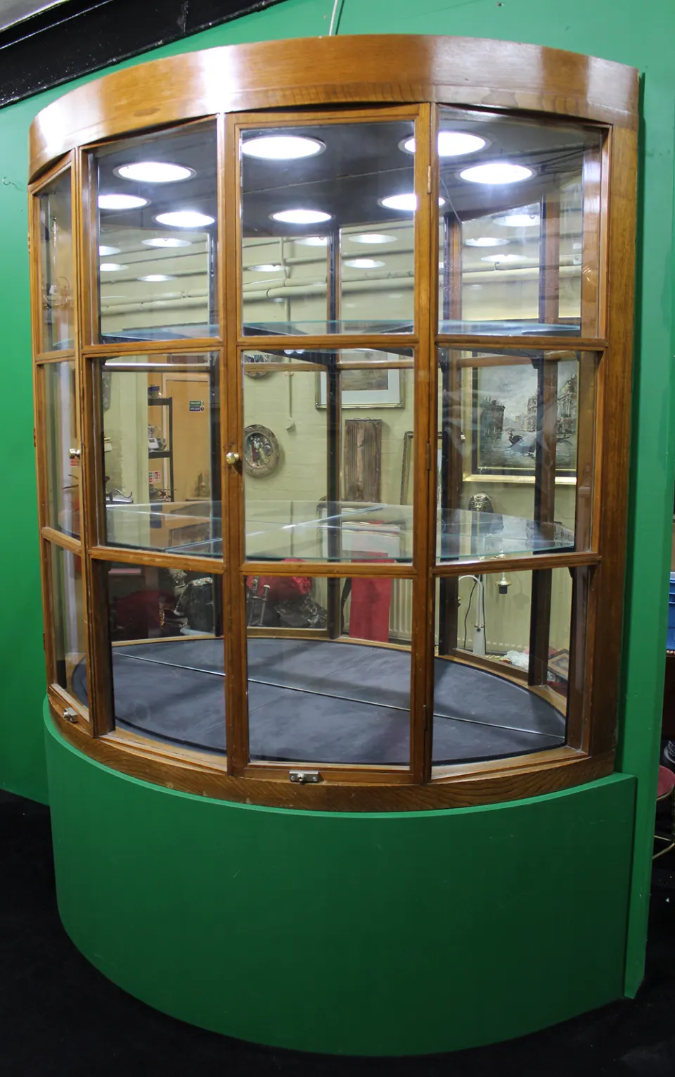 Very Large Vintage Showroom Cabinet