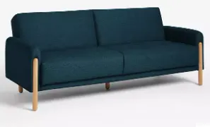 Item Description  -  John Lewis Show Wood Sofa Bed, Light Leg, Topaz Navy  -  Stock Number   -  8706
