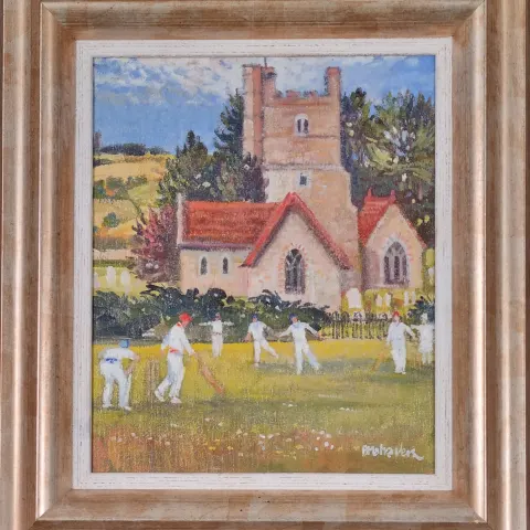 Original Oil By Brian Matravers
