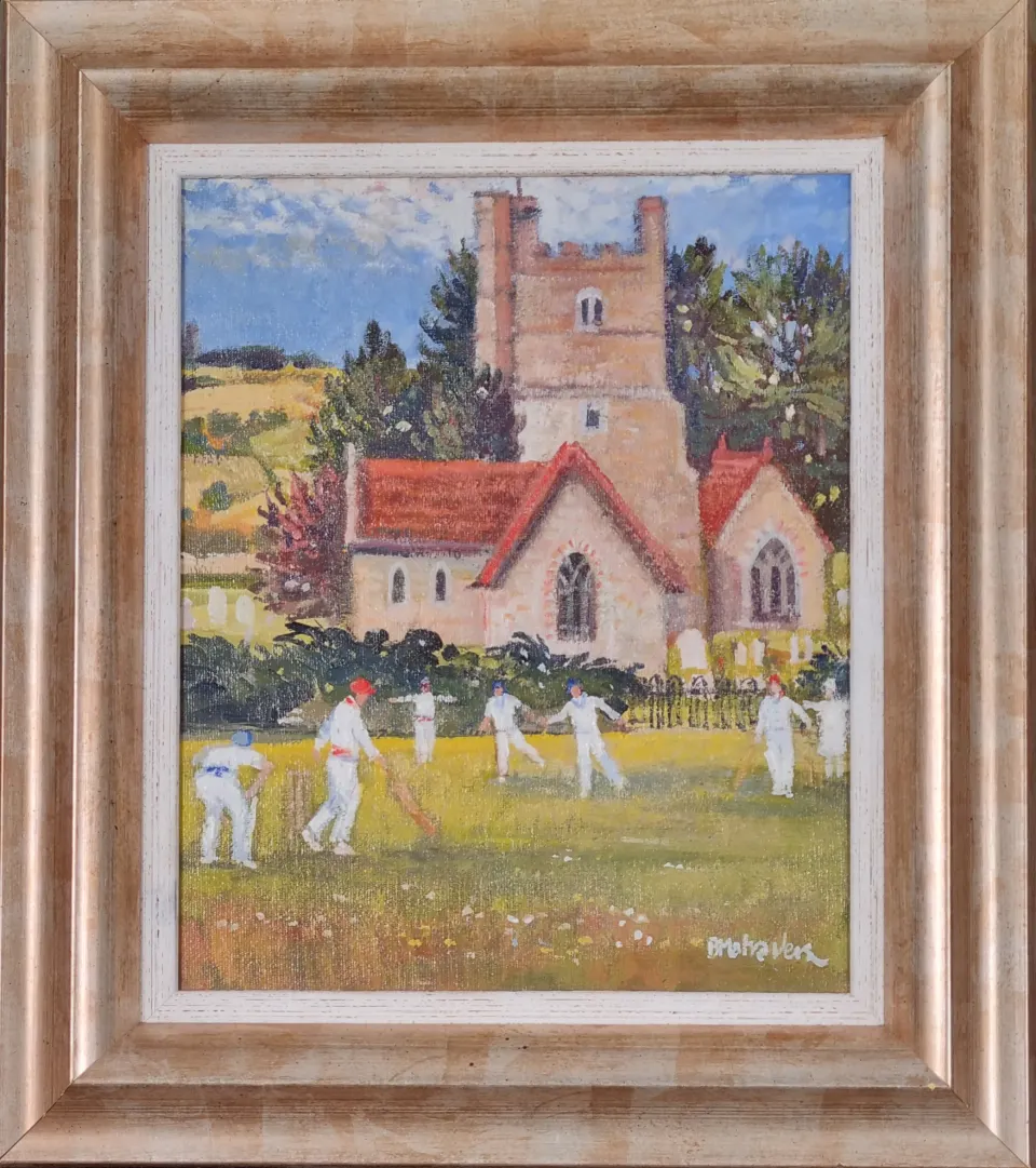 Original Oil By Brian Matravers