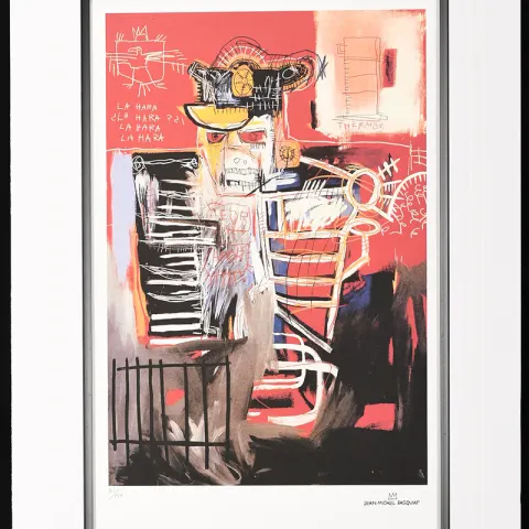Jean-Michel Basquiat Lithograph Limited Edition