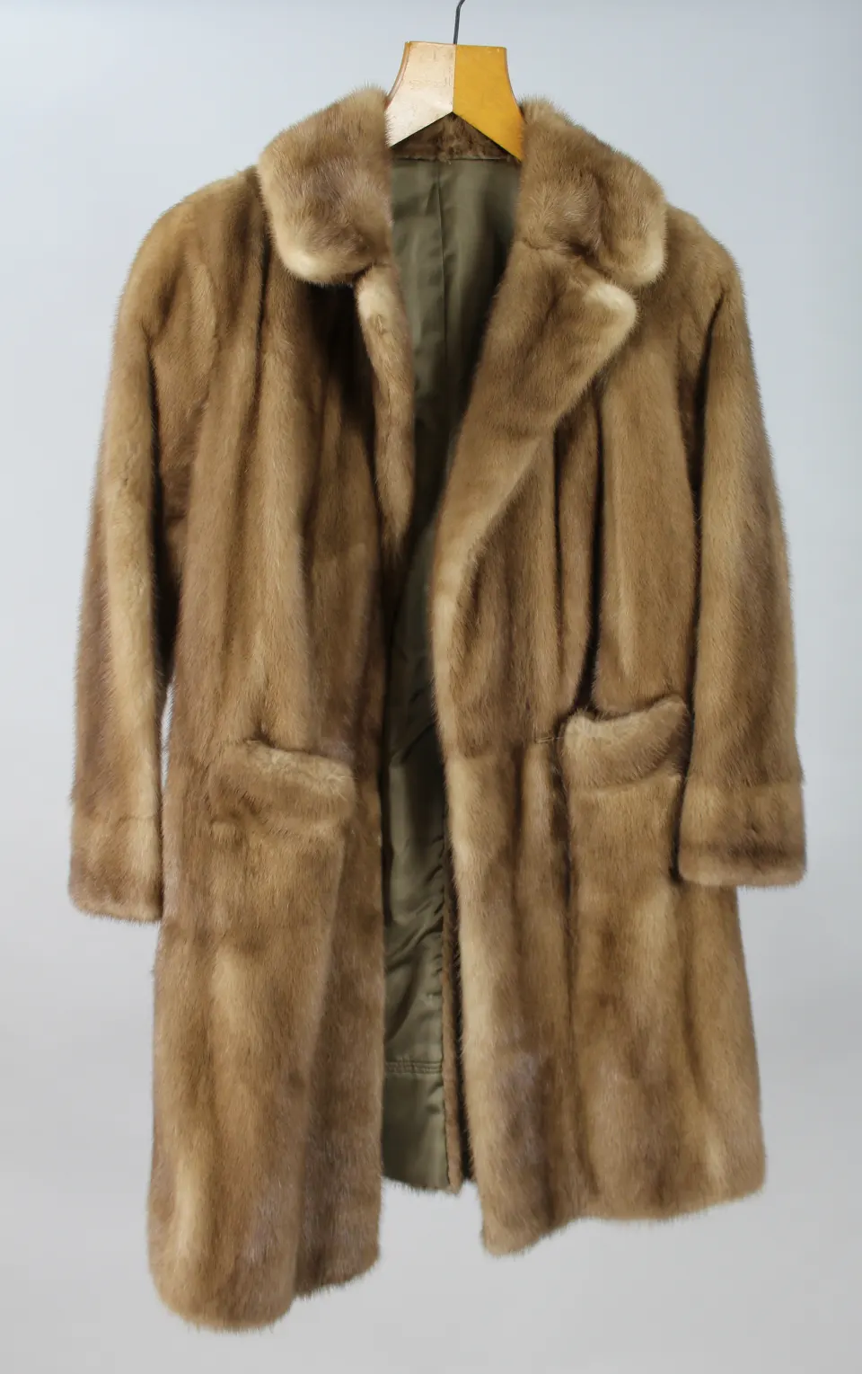 Three Quarter Pastel Mink Coat