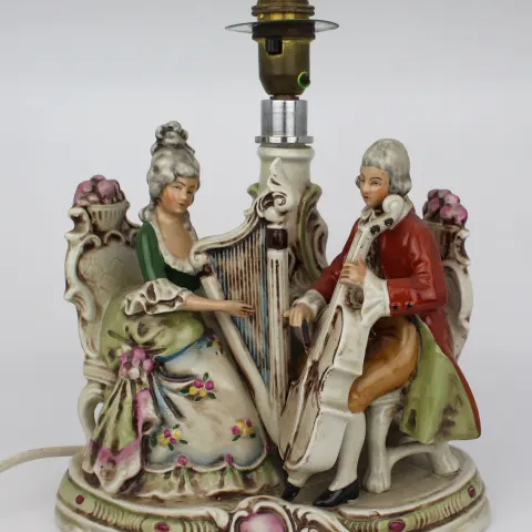 Decorative Italian Ceramic Table Lamp