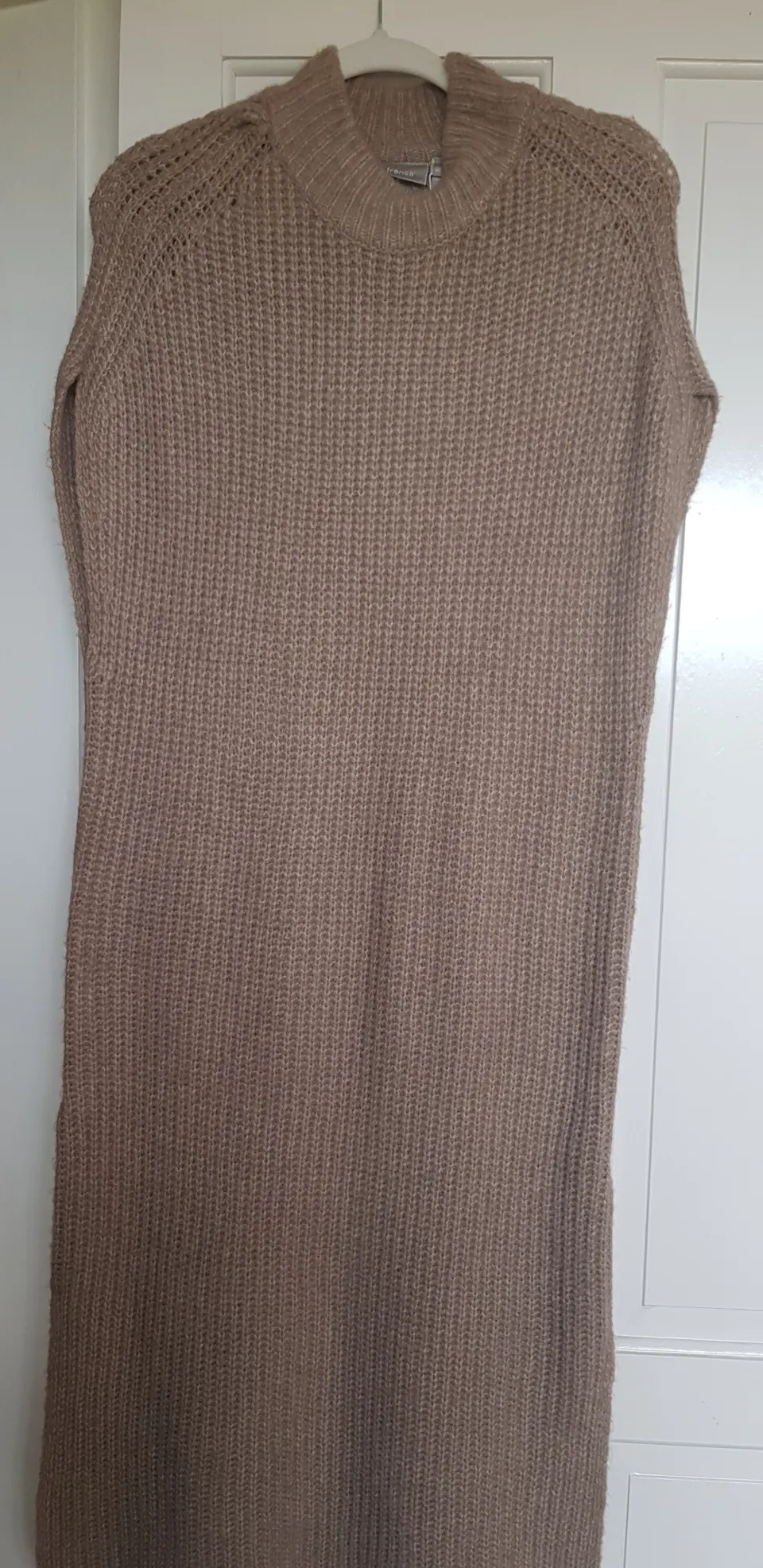 New Fransa Sleeveless Wool Tunic Top