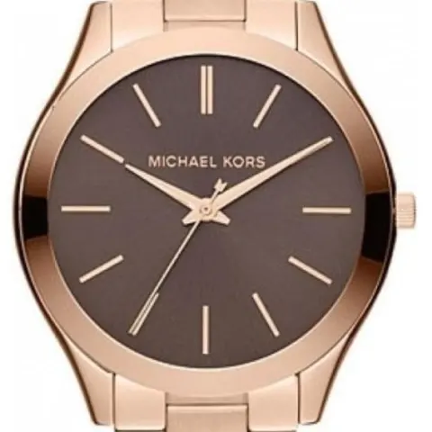 Michael Kors Mk3181 Ladies Rose Gold Slim Runway Watch