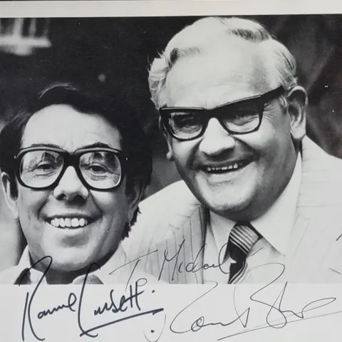 The Two Ronnies Original Signatures