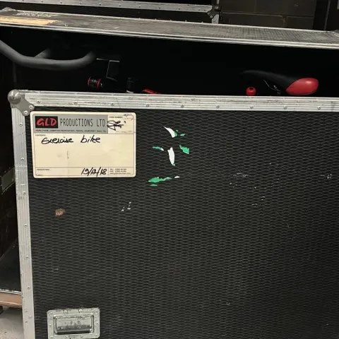 ProForm 290 SPX Spin Bike (As New) inside Large Flight Case 48cm x 136cm x 123cm
