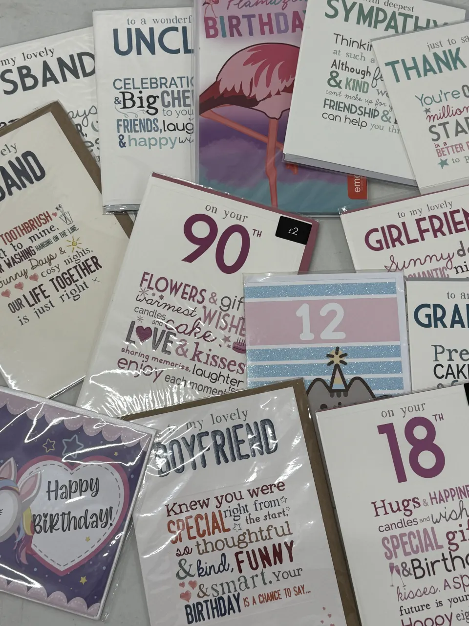 10 Assorted Greeting Cards