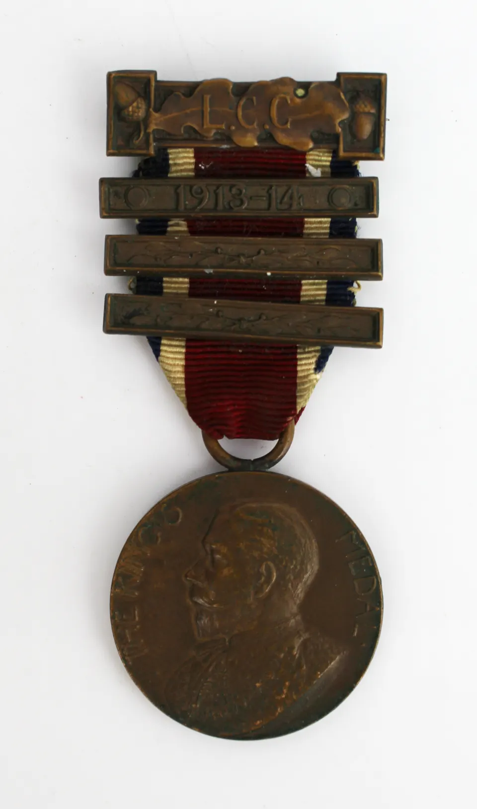 The King's Medal with Bar & Ribbon for L. Sumner