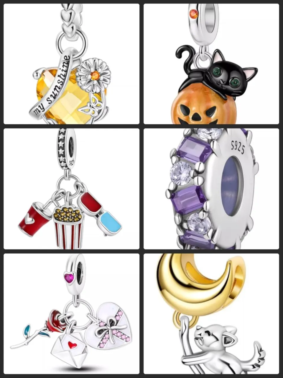 26 x Various Charms for Bracelet & Necklace RRP £498.52 L28a