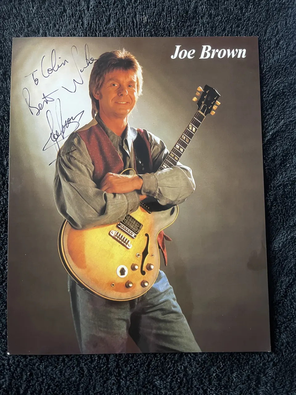 Joe Brown Signed