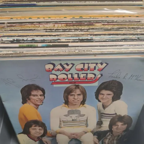A Collection of 50 x Vinyl LPs Etc – To Include Signed Copies.