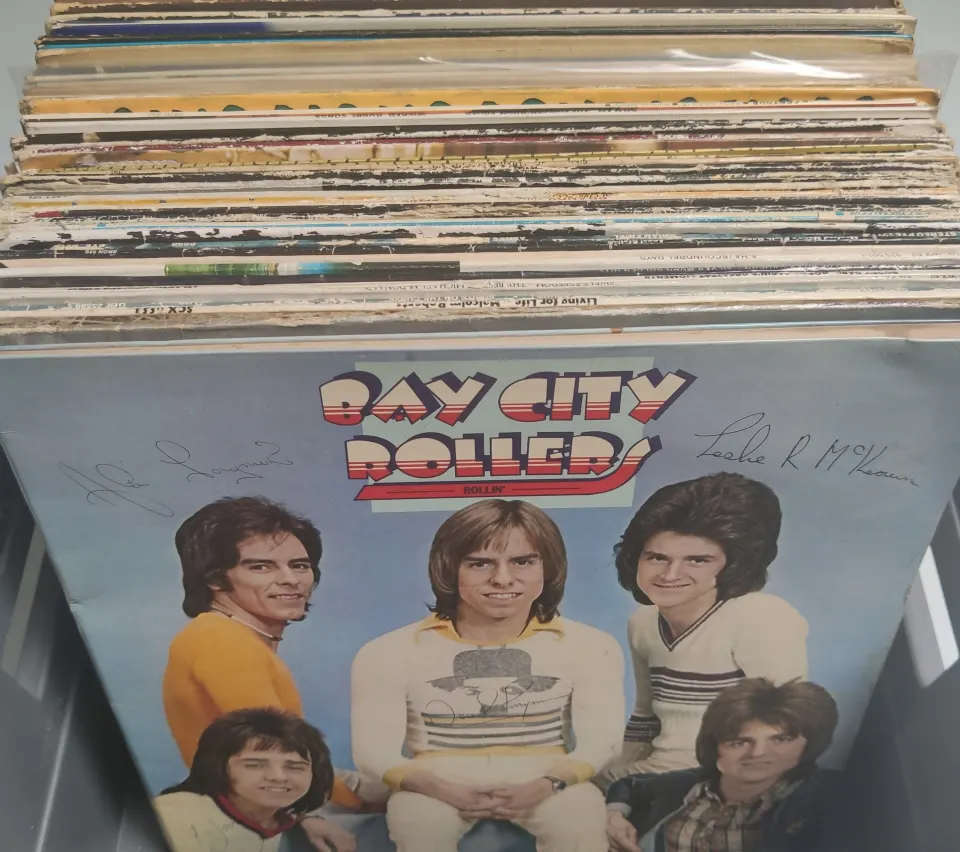 A Collection of 50 x Vinyl LPs Etc – To Include Signed Copies.