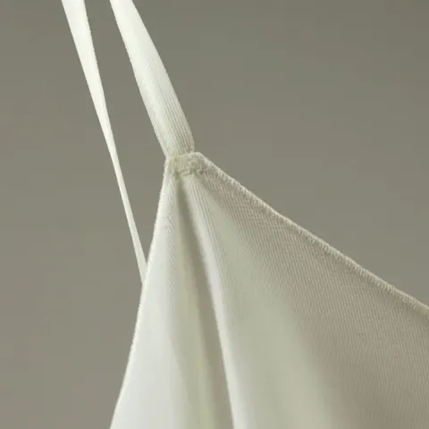 Boutique Le Cuc Zeist - White Slip Dress Knee Length - Size: XXL