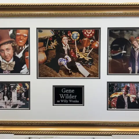 GENE WILDER original signature presentation
