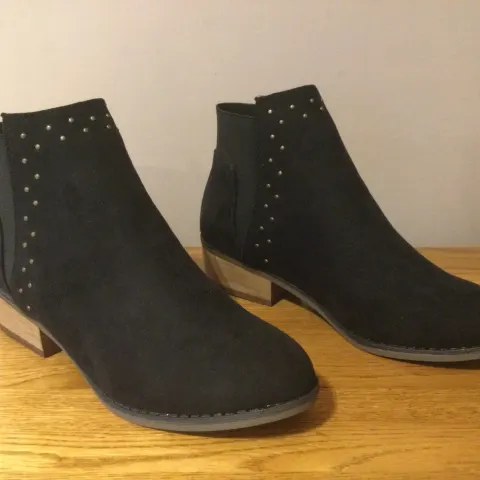 Dolcis “Wendy” Low Heel Ankle Boots, Size 3, Black - New RRP £45.99