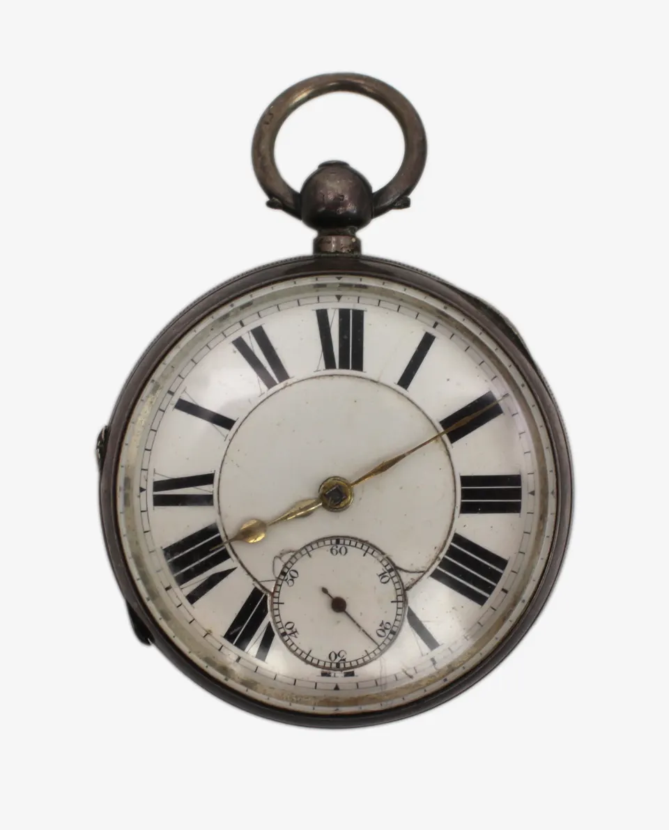 Victorian Silver Pocket Watch, Chester 1893