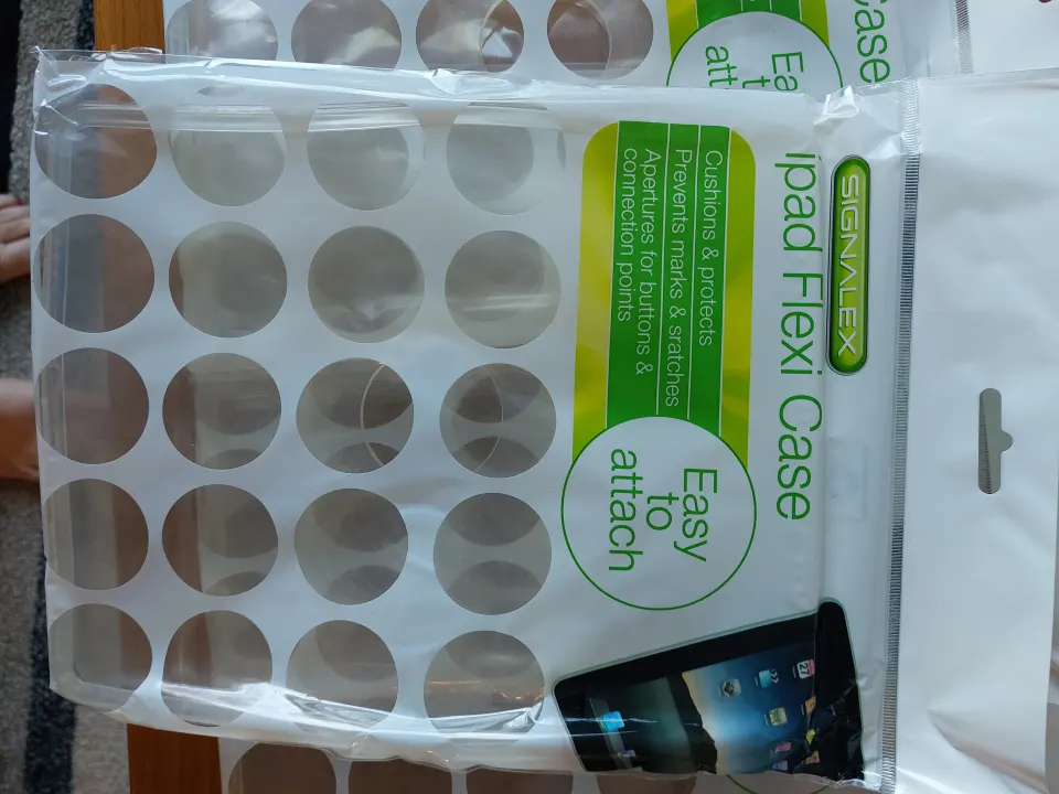 iPad Covers - Transparent. Box of 30 RRP £8.99 Each Cover