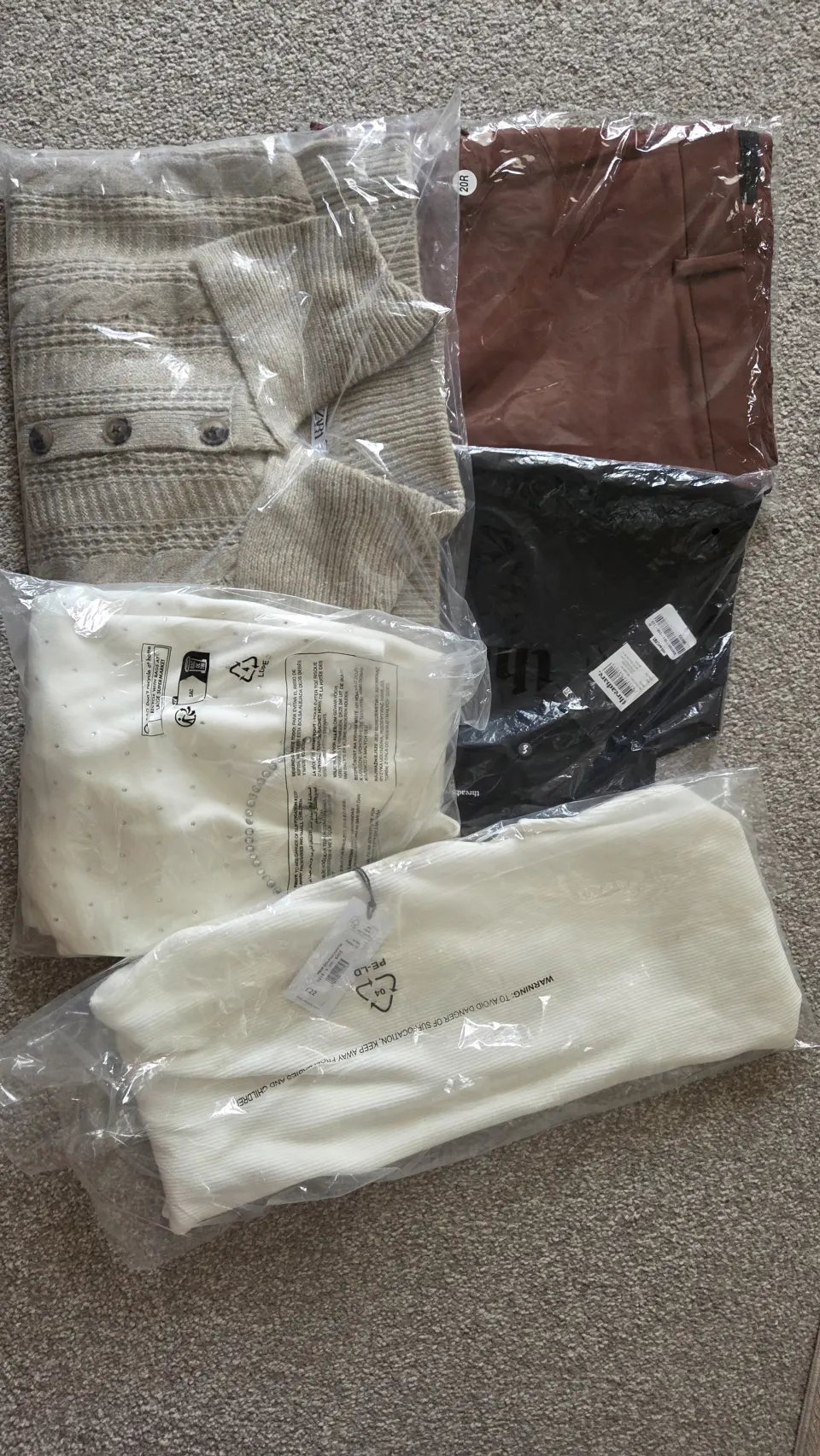 Clothing Bundle Includes ZARA, Principle Petite, Autograph, Threadbare, M&S, Combined RRP £135
